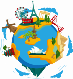 World Travel Images Clip Art - Real Clipart And Vector Graphics •