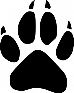 Wolf Footprint Wild Svg Png Icon Free Download (#498869 ...
