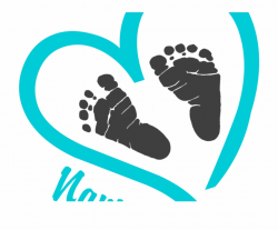 Footprint Heart Clipart 4 Foot Print Clip Art - Baby ...
