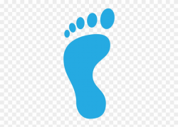 Single Footprint Png Clipart (#1272140) - PinClipart