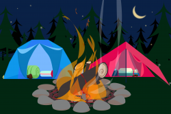 Forest Campsite 