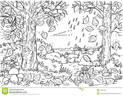 Forest clipart black and white 5 » Clipart Station