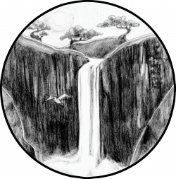 Waterfall Drawing Pencil at GetDrawings.com | Free for personal use ...