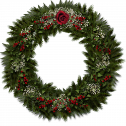 Christmas Wreath Transparent PNG Pictures - Free Icons and PNG ...