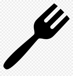 Black Fork Png - Fork Icon Png Clipart (#565614) - PinClipart