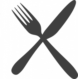 Fork And Knife Crossed Clip Art