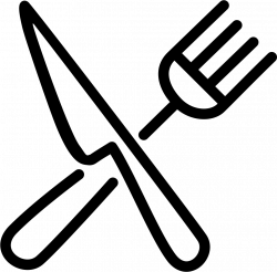 Crossed Knife And Fork Svg Png Icon Free Download (#59051 ...