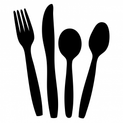 Cutlery,knife,fork,spoon,black - free photo from needpix.com