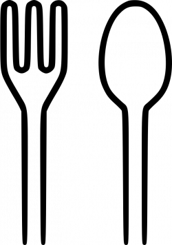 Spoon Fork Svg Png Icon Free Download (#483625) - OnlineWebFonts.COM