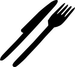 Fork Knife Silverware clip art Free vector in Open office ...
