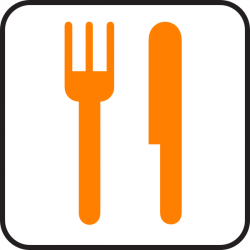 Orange Knife And Fork Clip Art at Clker.com - vector clip ...
