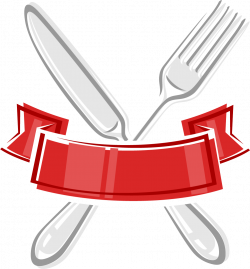 Knife Fork Red - Red knife and fork label 1001*1081 transprent Png ...