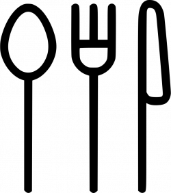 Eating Spoon Fork Knife Svg Png Icon Free Download (#483250 ...