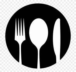 Spoon And Fork Crossed - Spoon And Fork Png Clipart (#219240 ...