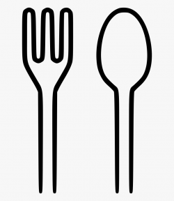 Spoon Fork Png - Spoon And Fork Clipart Black And White ...