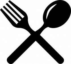 Cutlery Cross Couple Of Fork And Spoon Svg Png Icon Free Download ...
