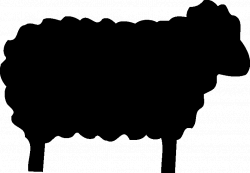 Sheep Black And White Clipart | Free download best Sheep Black And ...