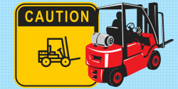 10 Common Sense Forklift Safety Tips - Roadrunner Rubber Corp.