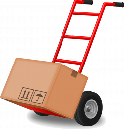 Clipart - Hand Truck (Dolly)