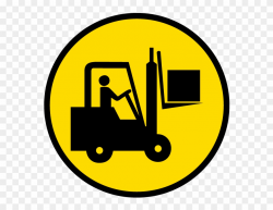 Forklift Area Floor Sign - Safety Signs In The Workplace ...