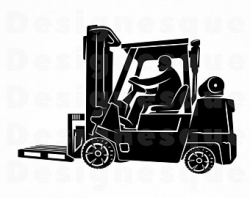 Forklift svg | Etsy