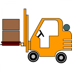 Forklift clipart, cliparts of Forklift free download (wmf ...