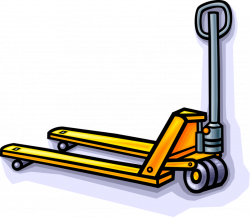 Hydraulic Hand Jigger Forklift - Vector Image