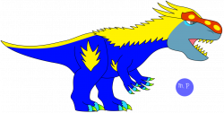 Fossil Fighters Frontier #78 Hydro Yutie by DinoLover09 on DeviantArt