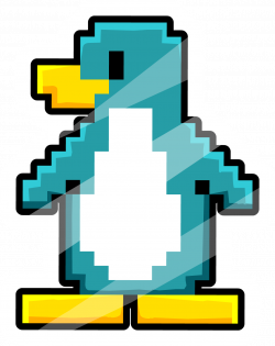 Pixel Penguin Pin | Club Penguin Wiki | FANDOM powered by Wikia