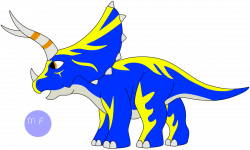 Fossil Fighters Frontier #59 Tricera by DinoLover09 on DeviantArt