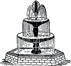 Free Vintage Fountain Clip Art! - The Graphics Fairy