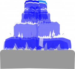 Fountain Water Blue Clip Art at Clker.com - vector clip art online ...