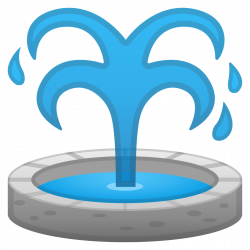 Fountain Icon | Noto Emoji Travel & Places Iconset | Google