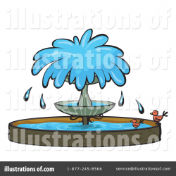Water Fountain Clipart #1151165 - Illustration by Graphics RF