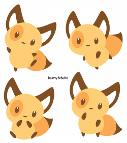 Chibi Lineless Fox | little animal | Pinterest | Chibi, Foxes and Kawaii