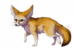 fennec fox clipart - OurClipart