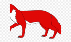 Red Fox Clipart Walking - Clip Art - Png Download - Clipart ...