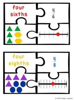 Fractions on a Number Line 3rd Grade Fraction Game Puzzles 3 ...