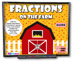 Fractions on the Farm SMART BOARD Game - Common Core Aligned | Smart ...