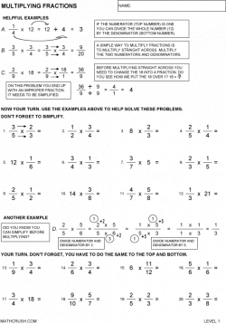Collection of Cross multiplying algebraic fractions worksheet ...