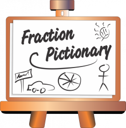 Fraction Pictionary | Pinterest | Math, Gaming and Math fractions