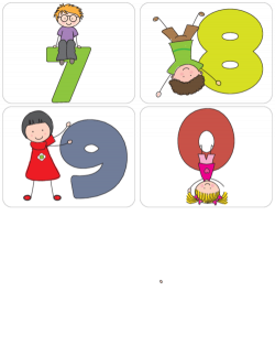Kid's Learning Numbers Flashcards 7 – 0 - KidsPressMagazine.com