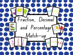 Fraction, Decimal and Percentage Flash Cards - 376 Cards ...