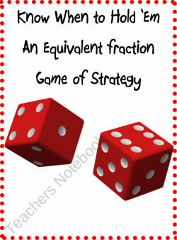 Know When to Hold Em A Fraction Game of Equivalency product from ...