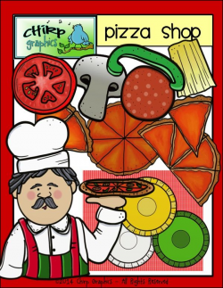 Pizza Clip Art Set - Chirp Graphics | Clip Art from TPT - A ...