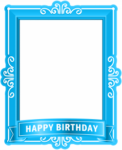 Birthday cake Happy Birthday to You Clip art - Happy Birthday Frame ...