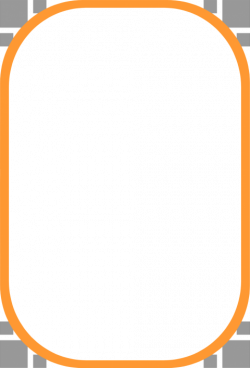 orange border frame png - Free PNG Images | TOPpng