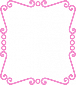 Scrolly Frame Pink Clip Art at Clker.com - vector clip art online ...