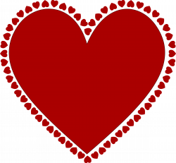 Clipart - Frame of hearts | ♥ Hearts ♥ | Pinterest