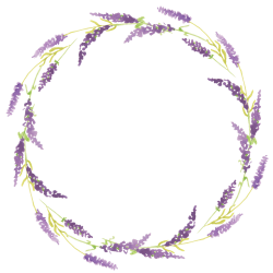 Lavender Circle Clip art - Lavender circular ring frame 3000*3000 ...